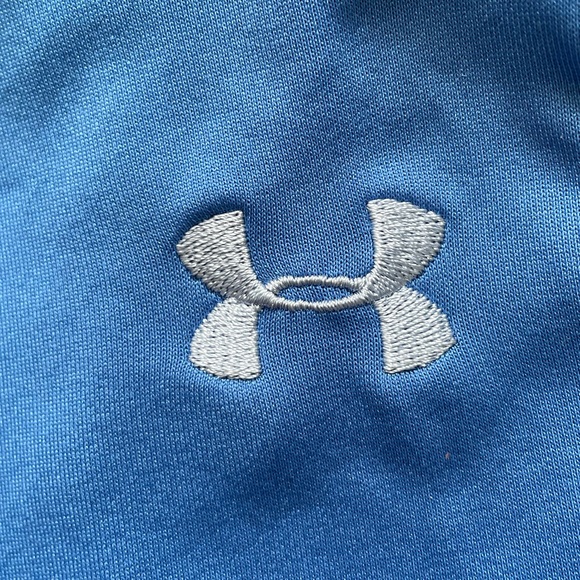 Under armour blue zip up hoodie - Picture 2 of 4